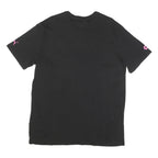 PUMA Mens Black Graphic T-Shirt L Short Sleeve Crew Neck Cotton Blend