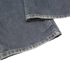 DICKIES Mens Jeans Blue Regular Straight Denim Medium W40 L32 Classic Zip Cotton