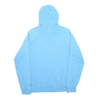 PUMA Mens Blue Full Zip Hoodie L Cotton Blend Casual Sportswear