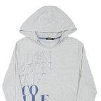 ANTONY MORATO Womens Grey Hooded Pullover Hoodie S Cotton Blend Casual Fit