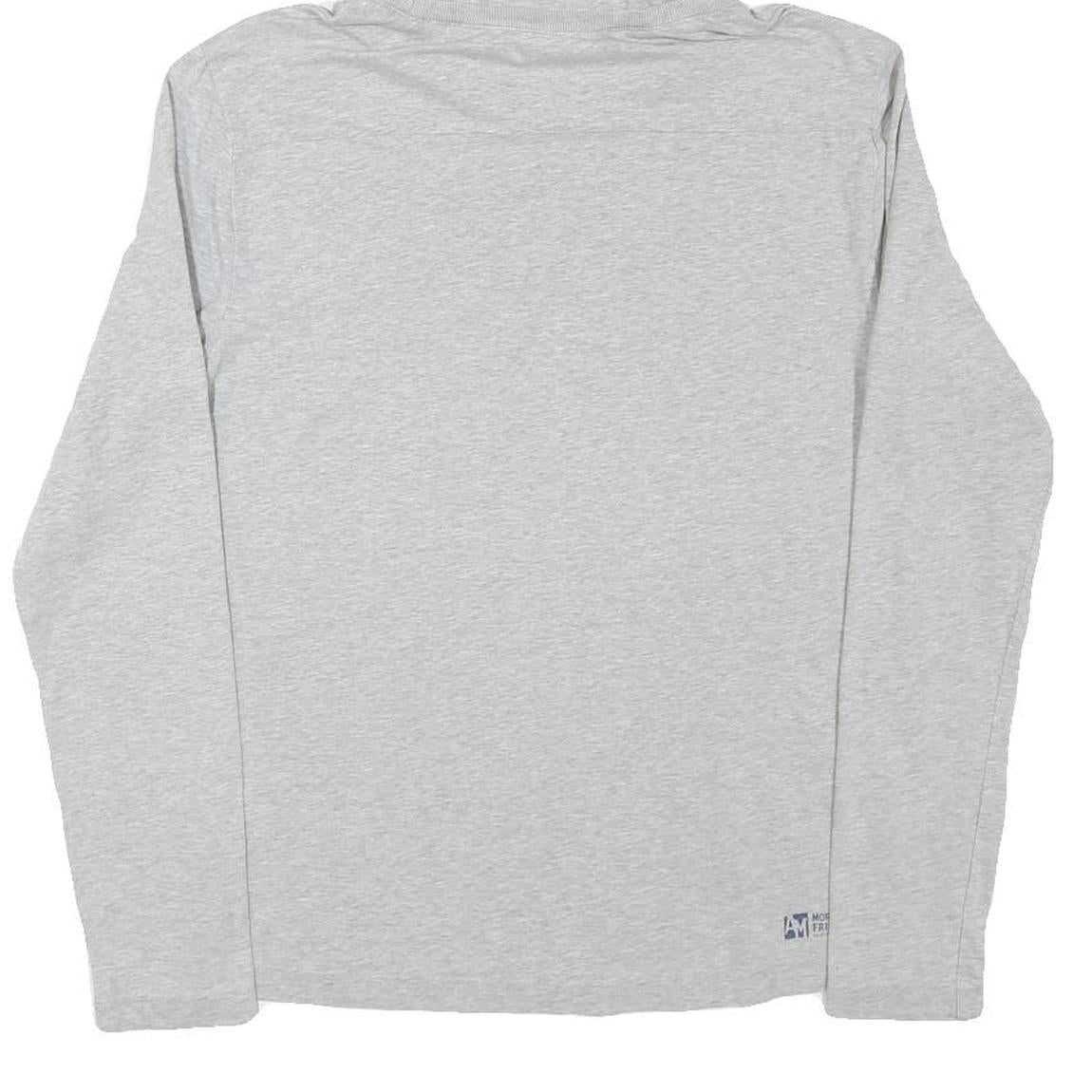 ANTONY MORATO Womens Grey Hooded Pullover Hoodie S Cotton Blend Casual Fit