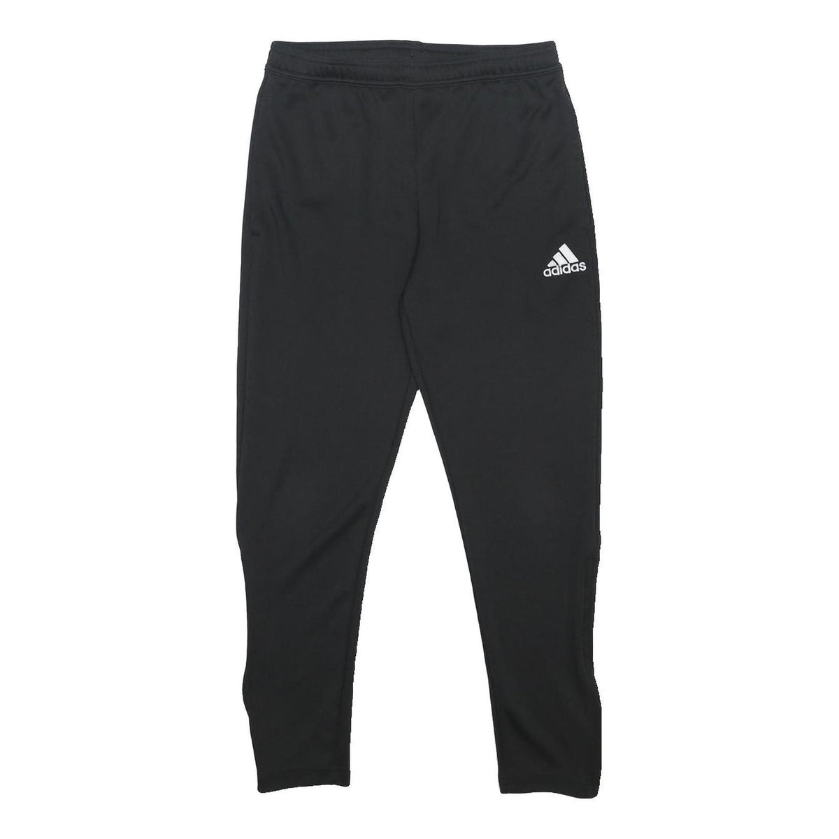 ADIDAS Mens Joggers Black Slim Tapered M W28 L27 Polyester Sports Track Pants