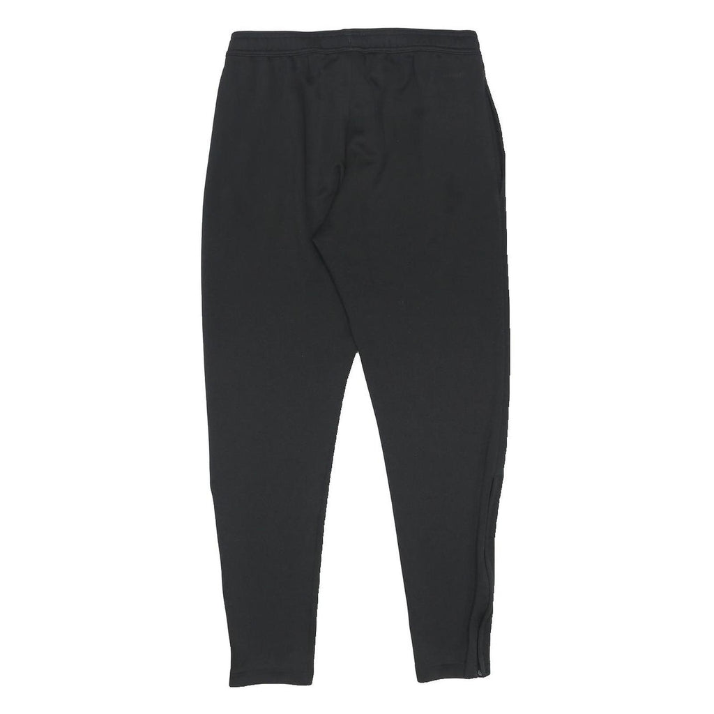 ADIDAS Mens Joggers Black Slim Tapered M W28 L27 Polyester Sports Track Pants