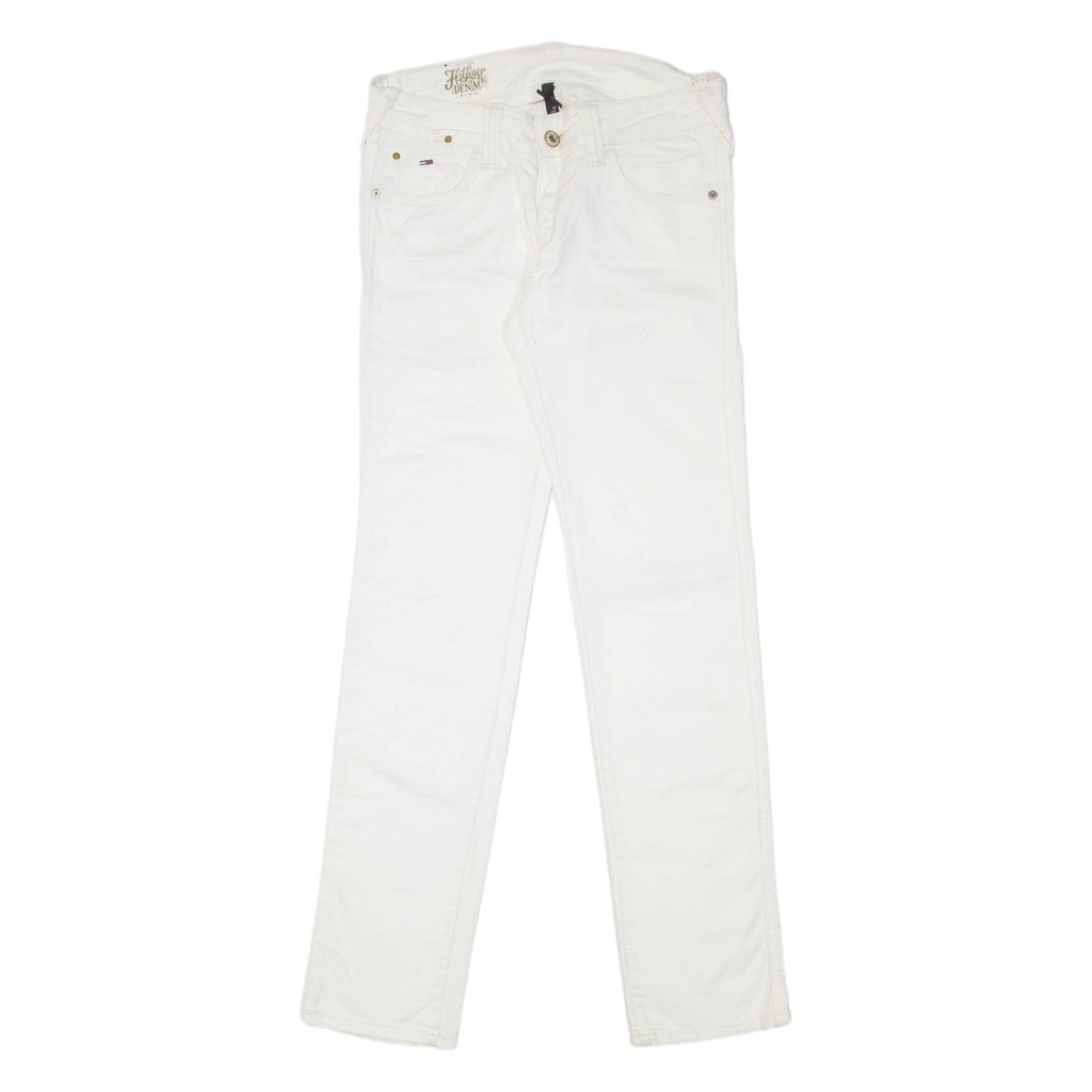TOMMY HILFIGER Sophie Womens Jeans White Slim Straight W26 L32