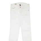 TOMMY HILFIGER Sophie Womens Jeans White Slim Straight W26 L32