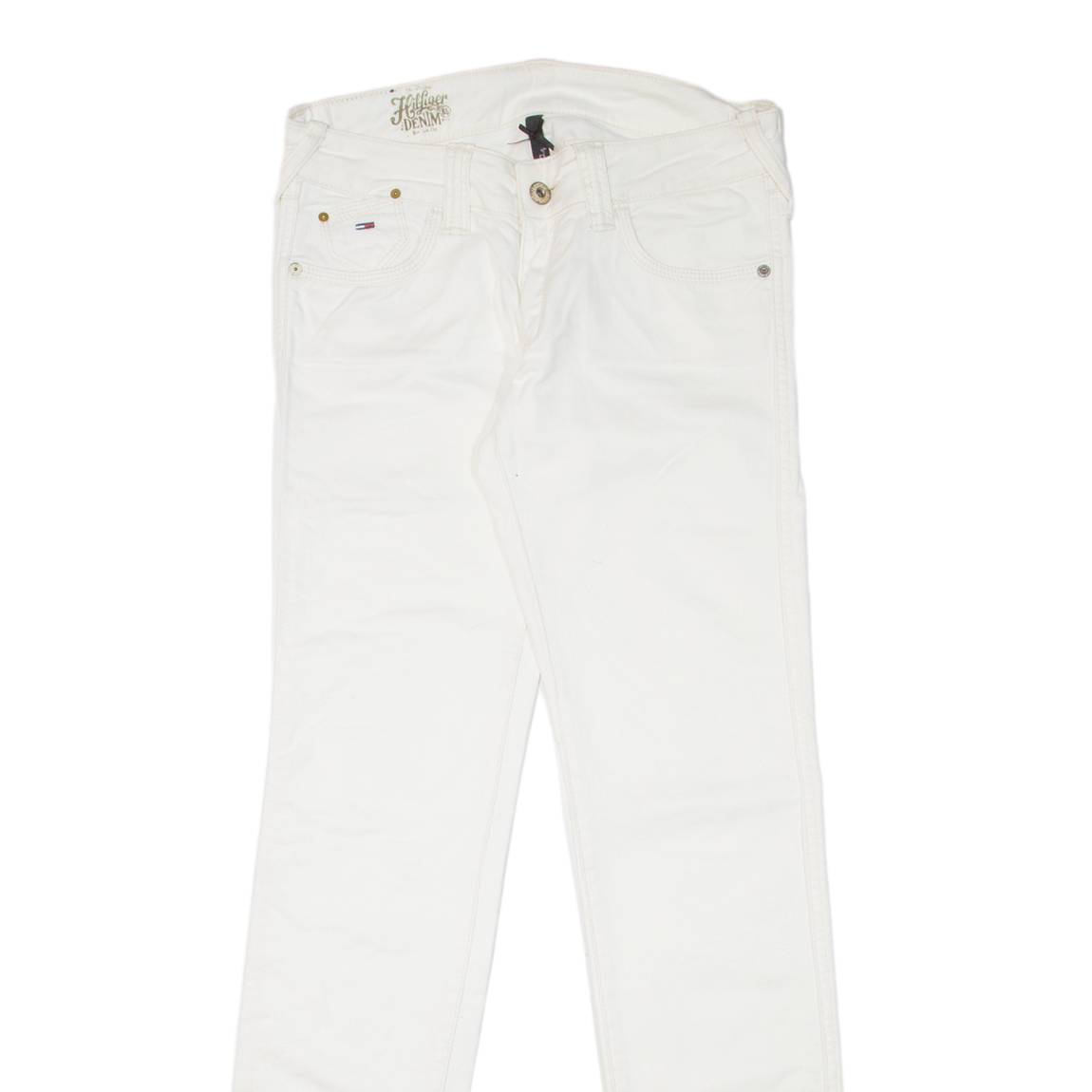 TOMMY HILFIGER Sophie Womens Jeans White Slim Straight W26 L32