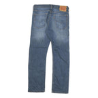 LEVI'S Mens Slim Blue Denim Light Wash Jeans W30 L28 Classic Zip Pocket