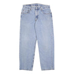 LEVI'S 550 Tapered Mens Jeans Blue Relaxed Denim Light W33 L30 Classic Style