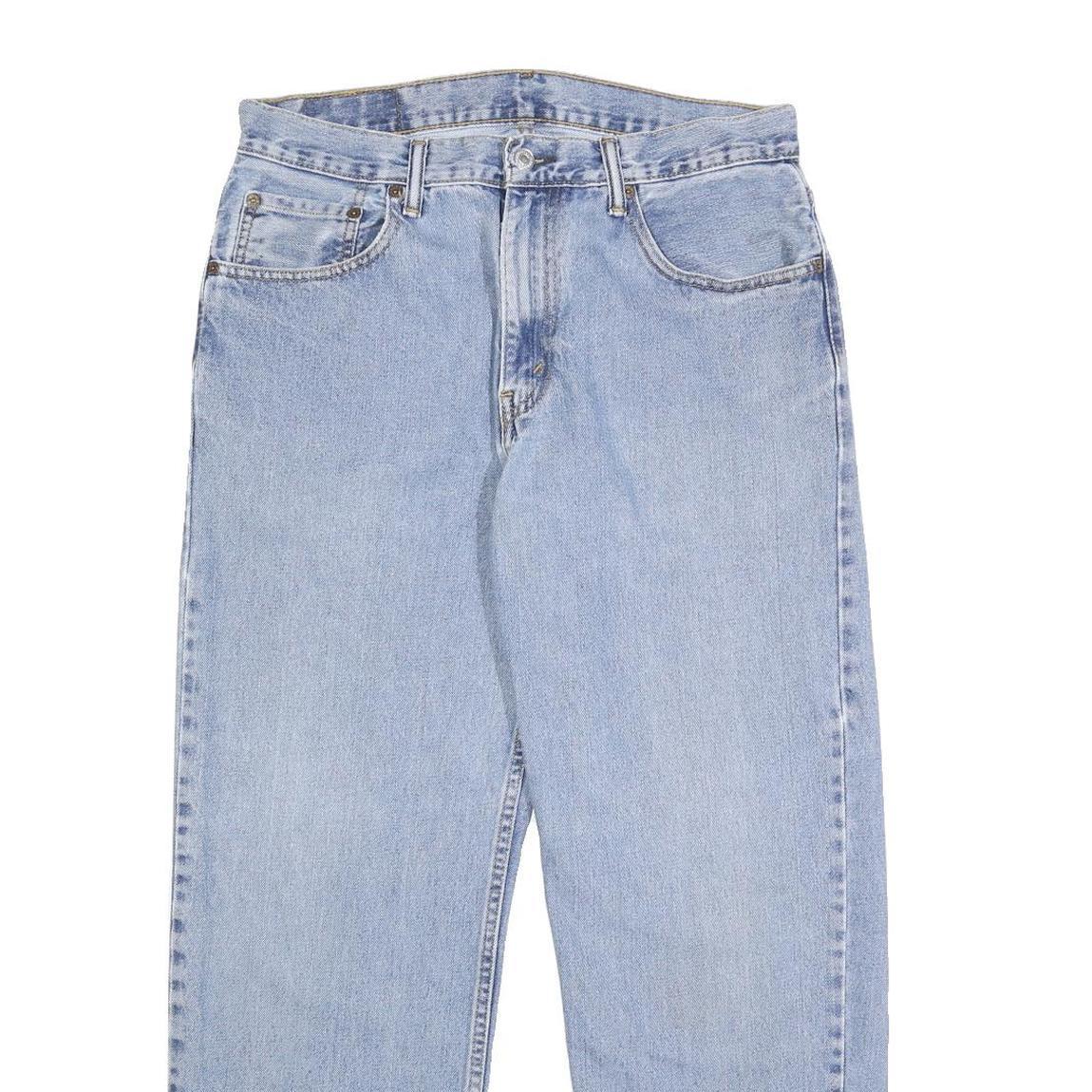 LEVI'S 550 Tapered Mens Jeans Blue Relaxed Denim Light W33 L30 Classic Style