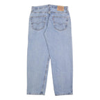 LEVI'S 550 Tapered Mens Jeans Blue Relaxed Denim Light W33 L30 Classic Style