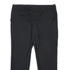 POLO RALPH LAUREN Mens Wool Black Regular Fit Straight Leg Trousers W40 L30