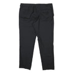 POLO RALPH LAUREN Mens Wool Black Regular Fit Straight Leg Trousers W40 L30