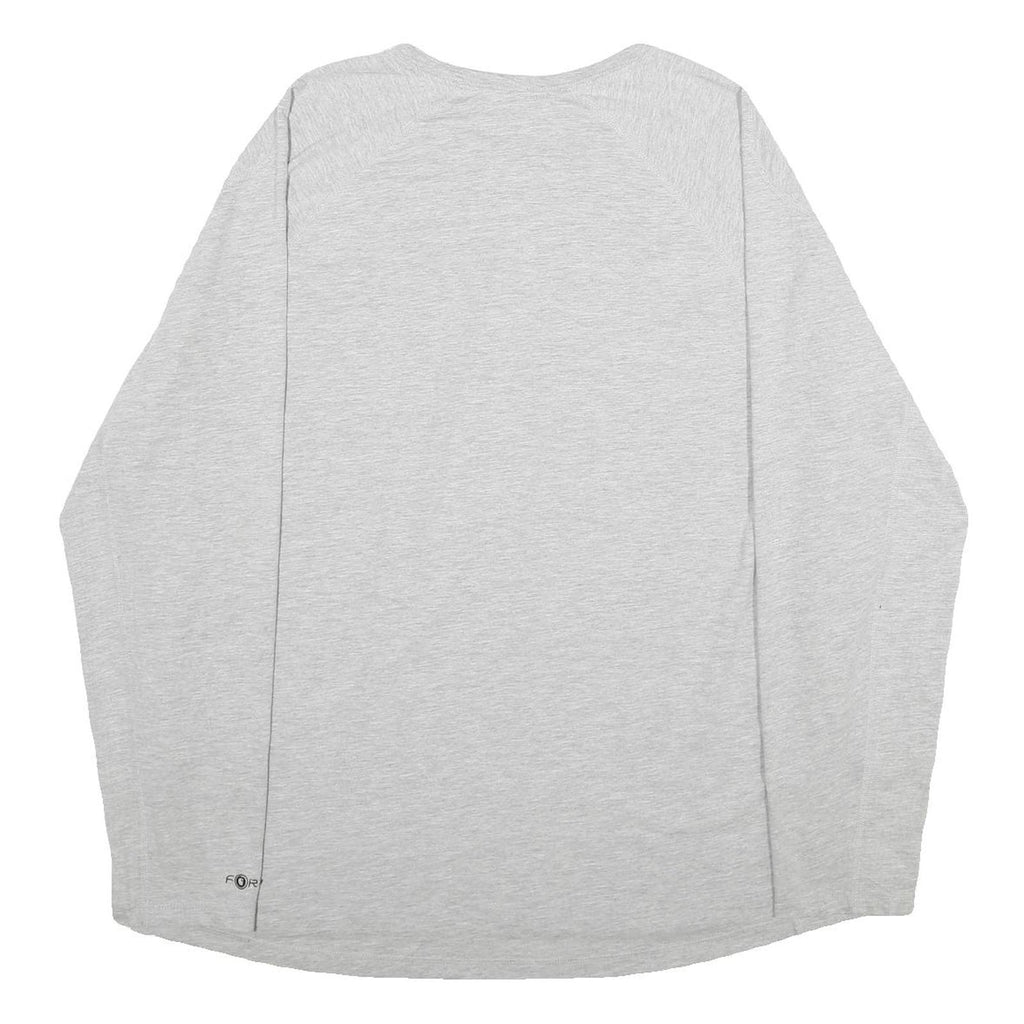 CARHARTT Mens Grey Long Sleeve T-Shirt XL Crew Neck Sunrun Commercial Pocket