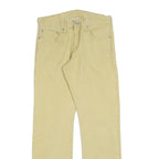 LEVI'S 512 Bootcut Mens Jeans Beige Regular Bootcut Denim Light W32 L32 Casual