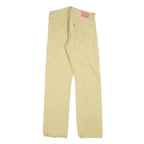 LEVI'S 512 Bootcut Mens Jeans Beige Regular Bootcut Denim Light W32 L32 Casual