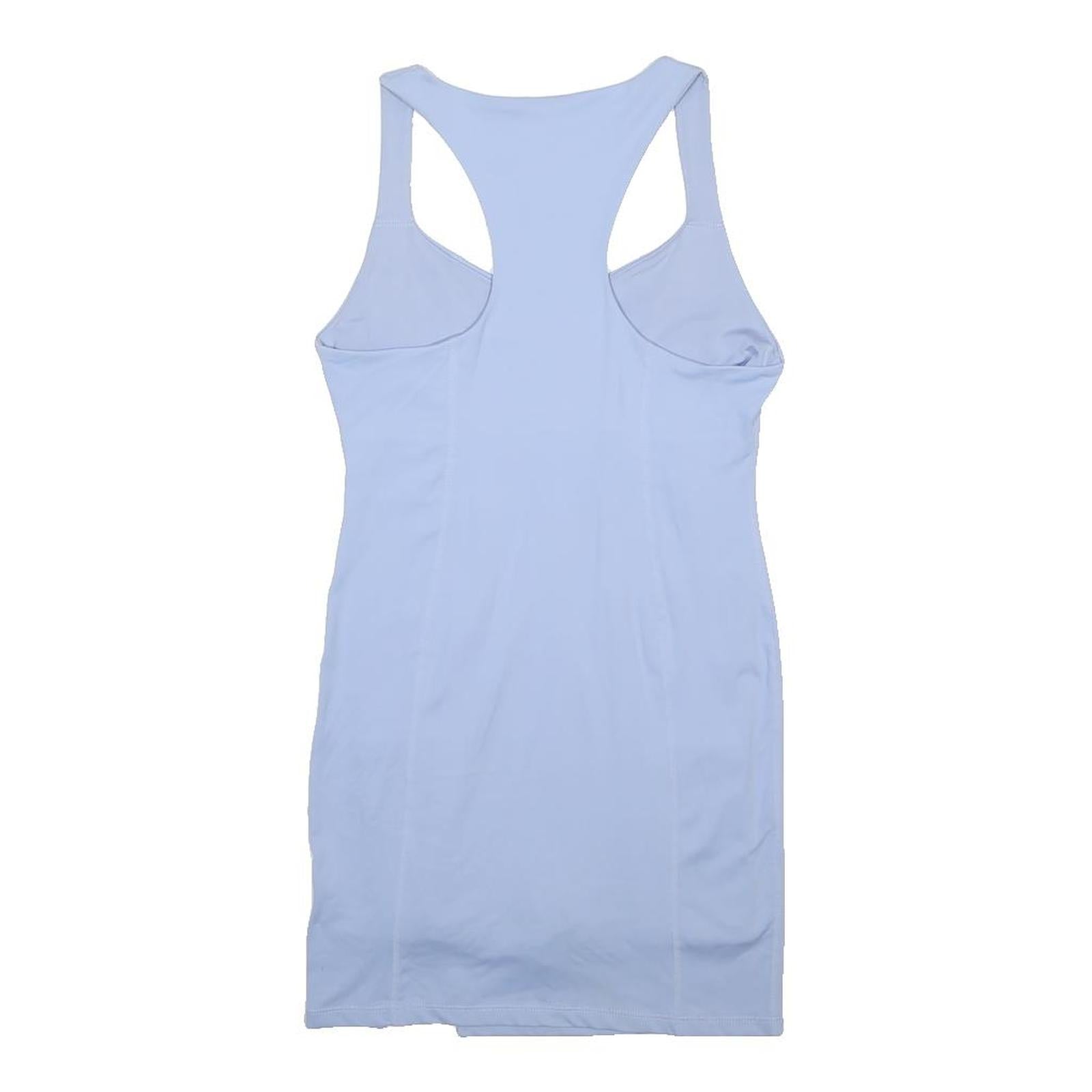 SLAZENGER Womens Blue Sleeveless Stretch Nylon Mini Dress UK 8 Sports Casual