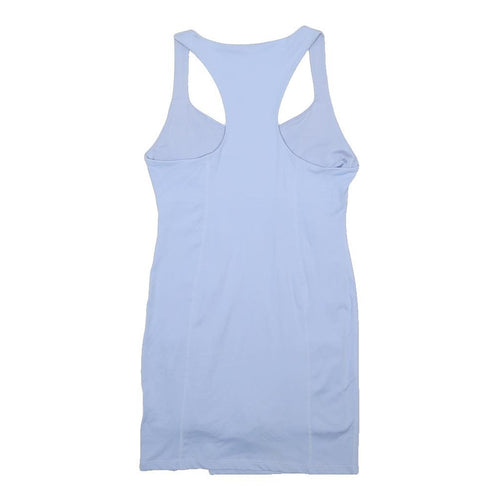 SLAZENGER Womens Blue Sleeveless Stretch Nylon Mini Dress UK 8 Sports Casual