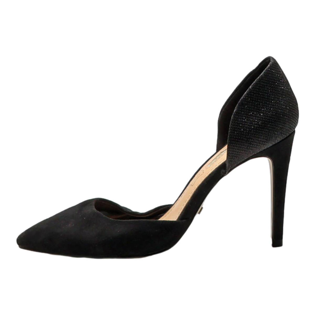 BUFFALO D’Orsay Heels Black Synthetic Womens UK 6