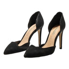 BUFFALO D’Orsay Heels Black Synthetic Womens UK 6