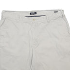 NAUTICA Mens Shorts White Casual L W36 Classic Cotton Lightweight