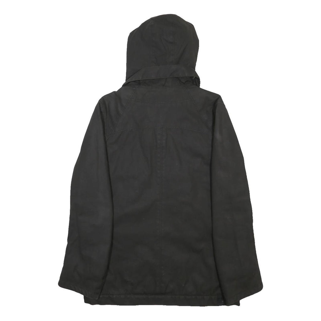 G-STAR Mens Black Zip Hooded Cotton Jacket L Casual Outerwear