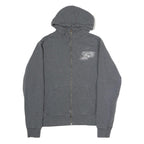 NIKE Womens Grey ¼ Zip Hoodie XL Purdue Boilermakers Zip-Up Sweater