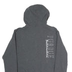 NIKE Womens Grey ¼ Zip Hoodie XL Purdue Boilermakers Zip-Up Sweater