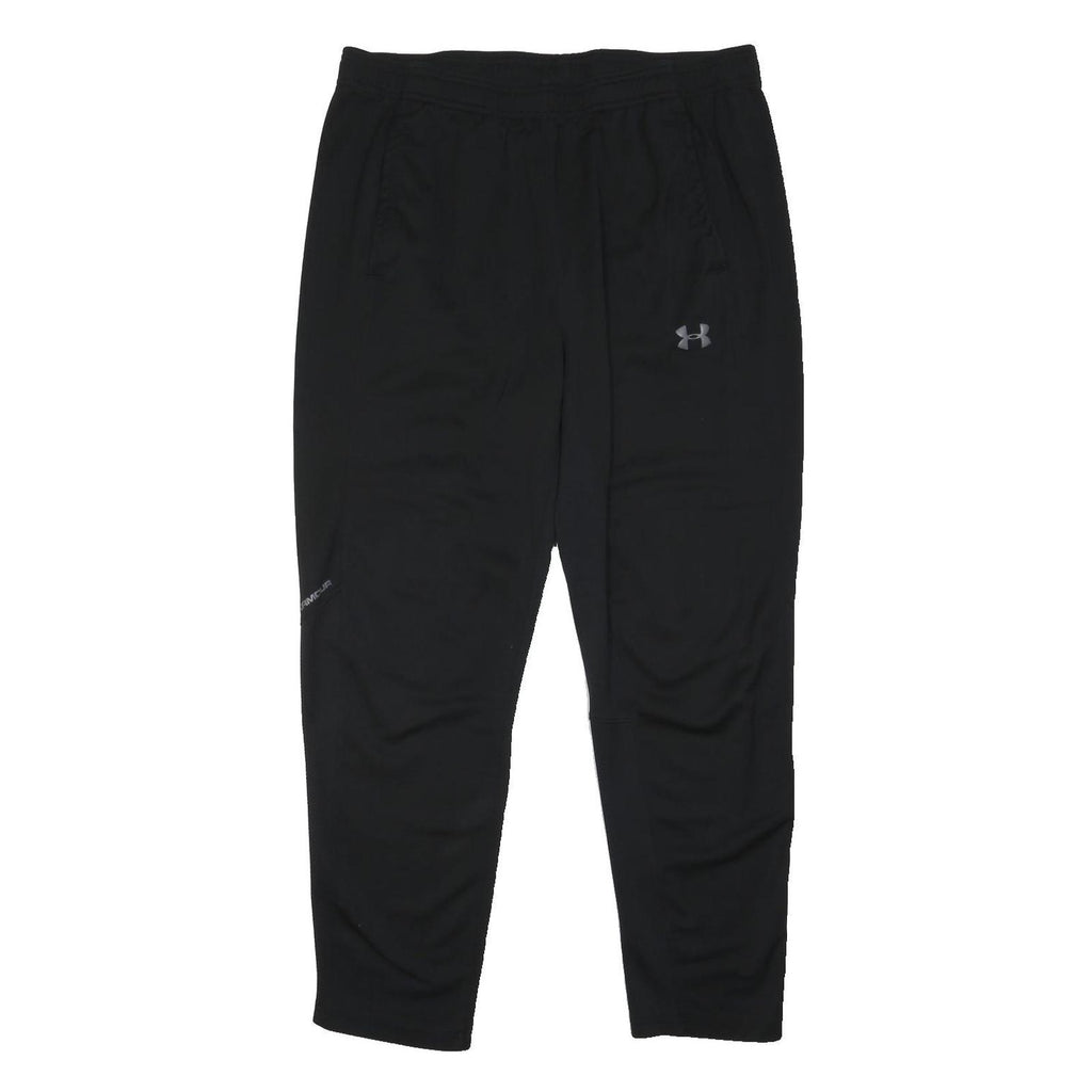 UNDER ARMOUR Mens Joggers Black Slim Tapered XL W34 L27 Performance Sweatpants
