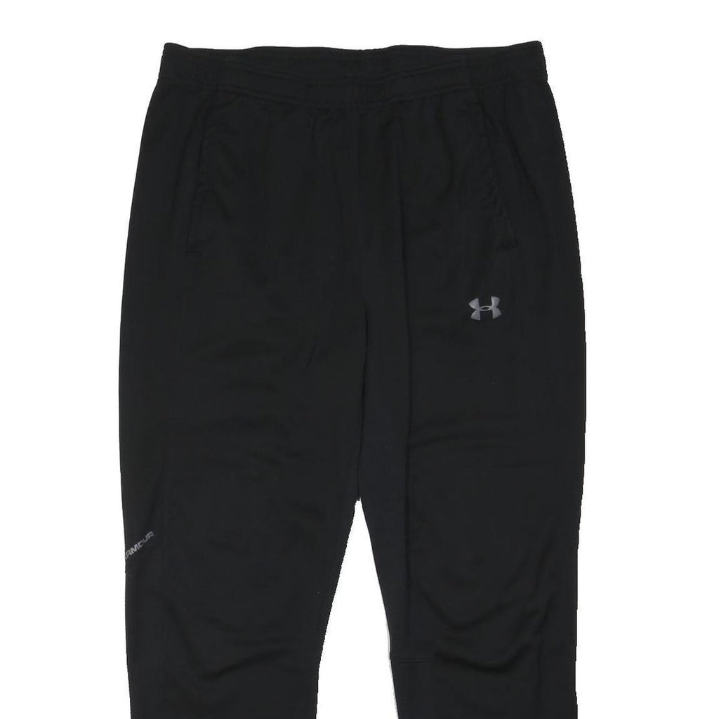 UNDER ARMOUR Mens Joggers Black Slim Tapered XL W34 L27 Performance Sweatpants