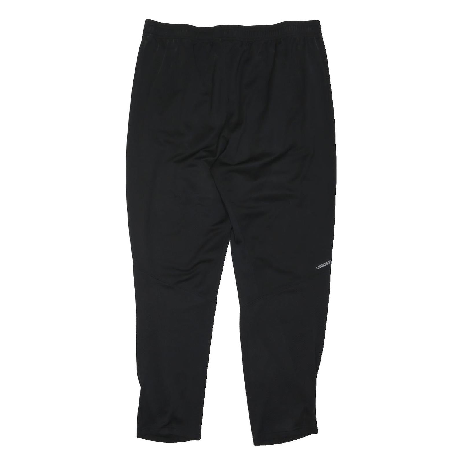UNDER ARMOUR Mens Joggers Black Slim Tapered XL W34 L27 Performance Sweatpants