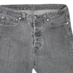 LEVI'S Womens Shorts Grey Denim Casual M W32 Classic Fit Comfortable