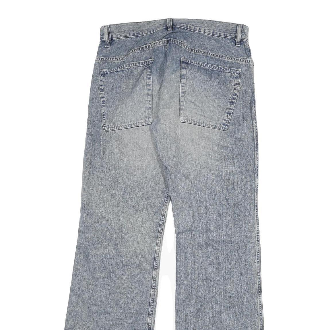 DIESEL Mens Regular Fit Button Closure Blue Denim Jeans W30 L33 Classic Casual