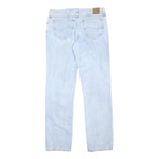 LEE Mens Jeans Blue Regular Fit Straight Denim Light W36 L34 Classic Style