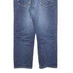 LEVI'S 502 BIG E Mens Jeans Blue Regular Straight Denim Medium W34 L25 Classic