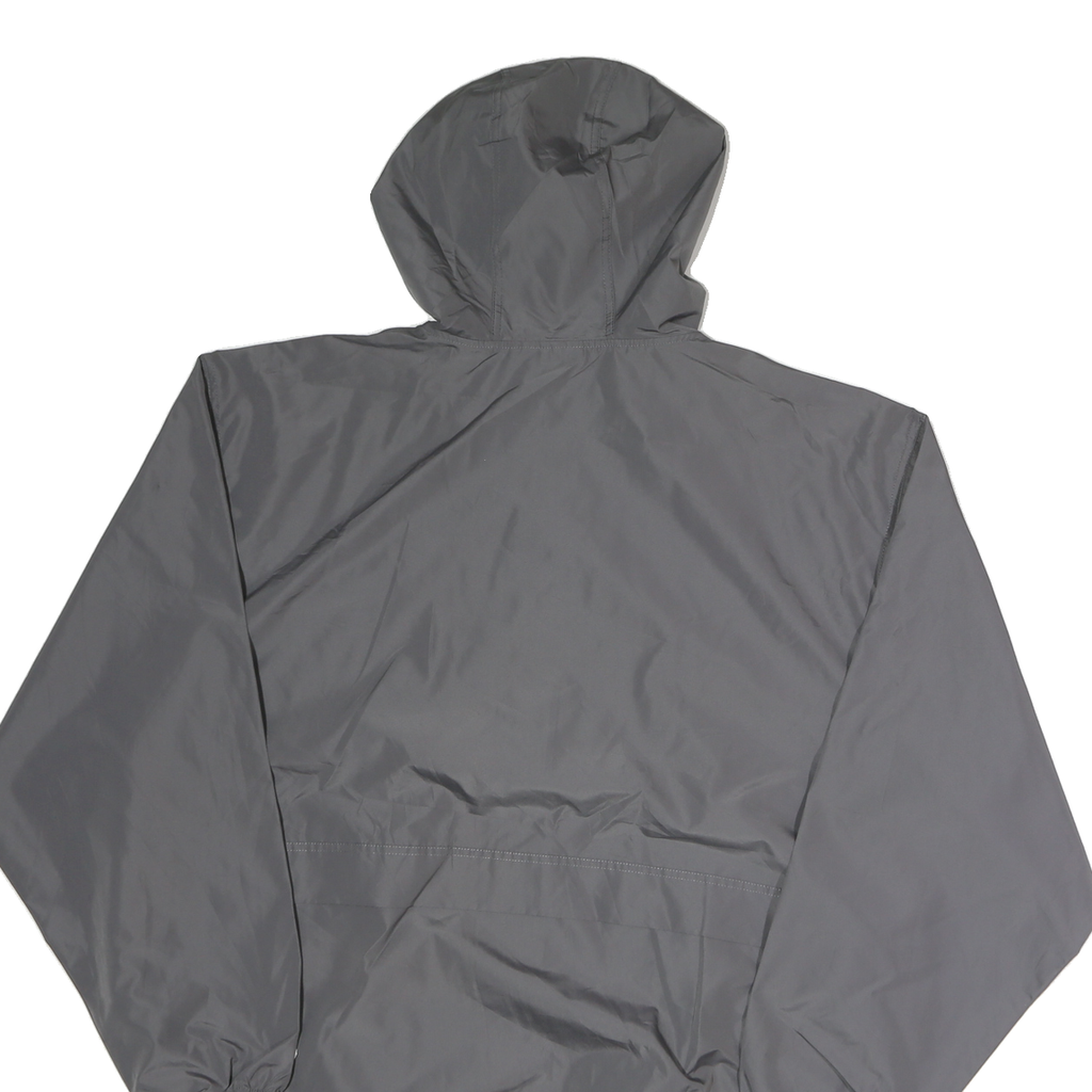 CHAMPION Mens Grey Zip Hooded Jacket 2XL Polyester Cal State Los Angeles Golden