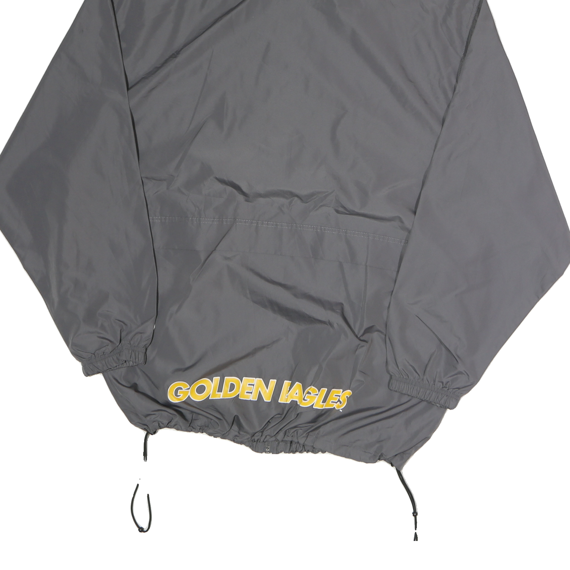 CHAMPION Mens Grey Zip Hooded Jacket 2XL Polyester Cal State Los Angeles Golden