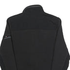 TOMMY HILFIGER Mens Black Cotton Blend Jacket S Zip Closure Plain Lightweight