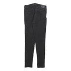 LEVI'S 711 Womens Jeans Black Slim Skinny Denim Medium W29 L30 Stretch Cotton