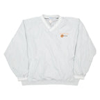 REEBOK Training Columbus East Basketball Mens Sweatshirt Grey V-Neck USA 2XL