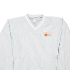 REEBOK Training Columbus East Basketball Mens Sweatshirt Grey V-Neck USA 2XL