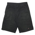 DICKIES Mens Black Casual Cotton Blend Shorts M W30 Durable Classic Fit