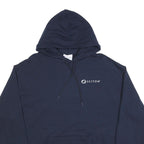 CHAMPION Mens Navy Blue Sciton Hoodie XL Ready Set Launch Graphic