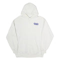 LEE Mens White Freedom High School Hoodie L Cotton Pullover 2007 Print