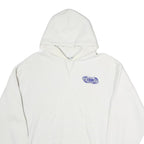 LEE Mens White Freedom High School Hoodie L Cotton Pullover 2007 Print