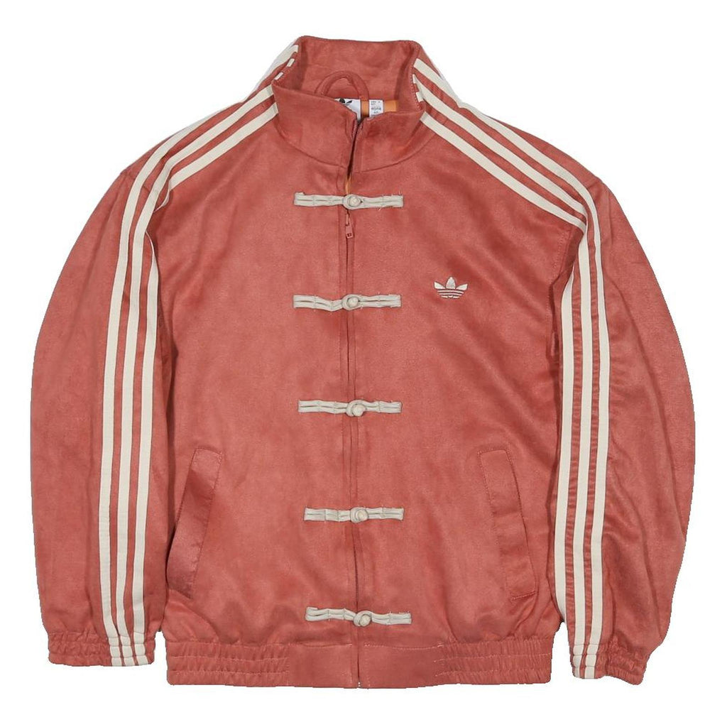 ADIDAS CTT Chinese New Year Womens Pink & Cream Track Jacket S Polyester Zip