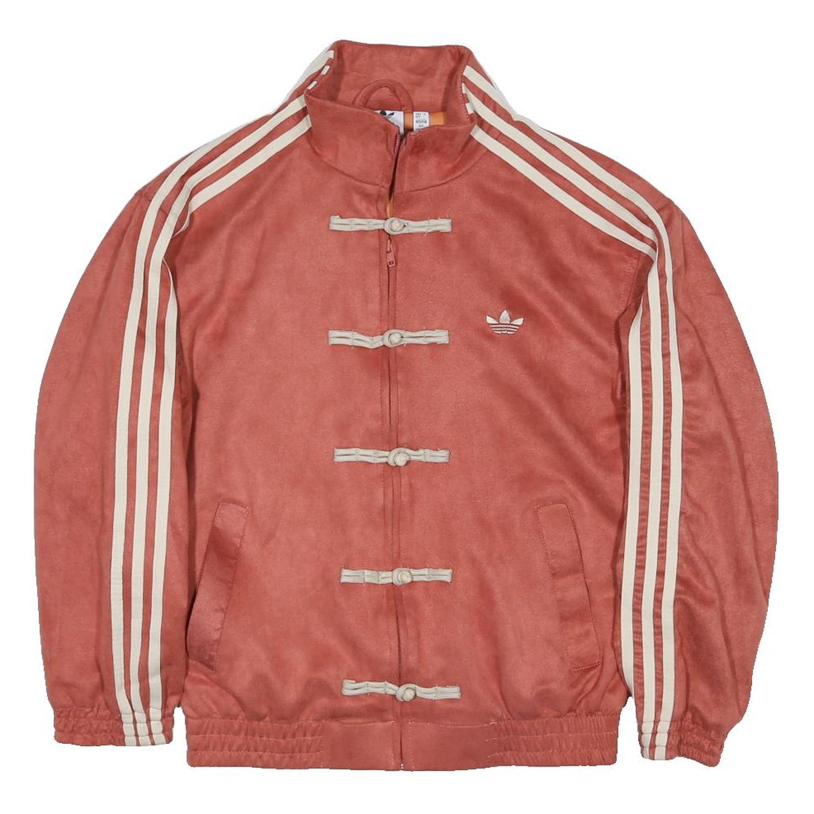 ADIDAS CTT Chinese New Year Womens Pink & Cream Track Jacket S Polyester Zip