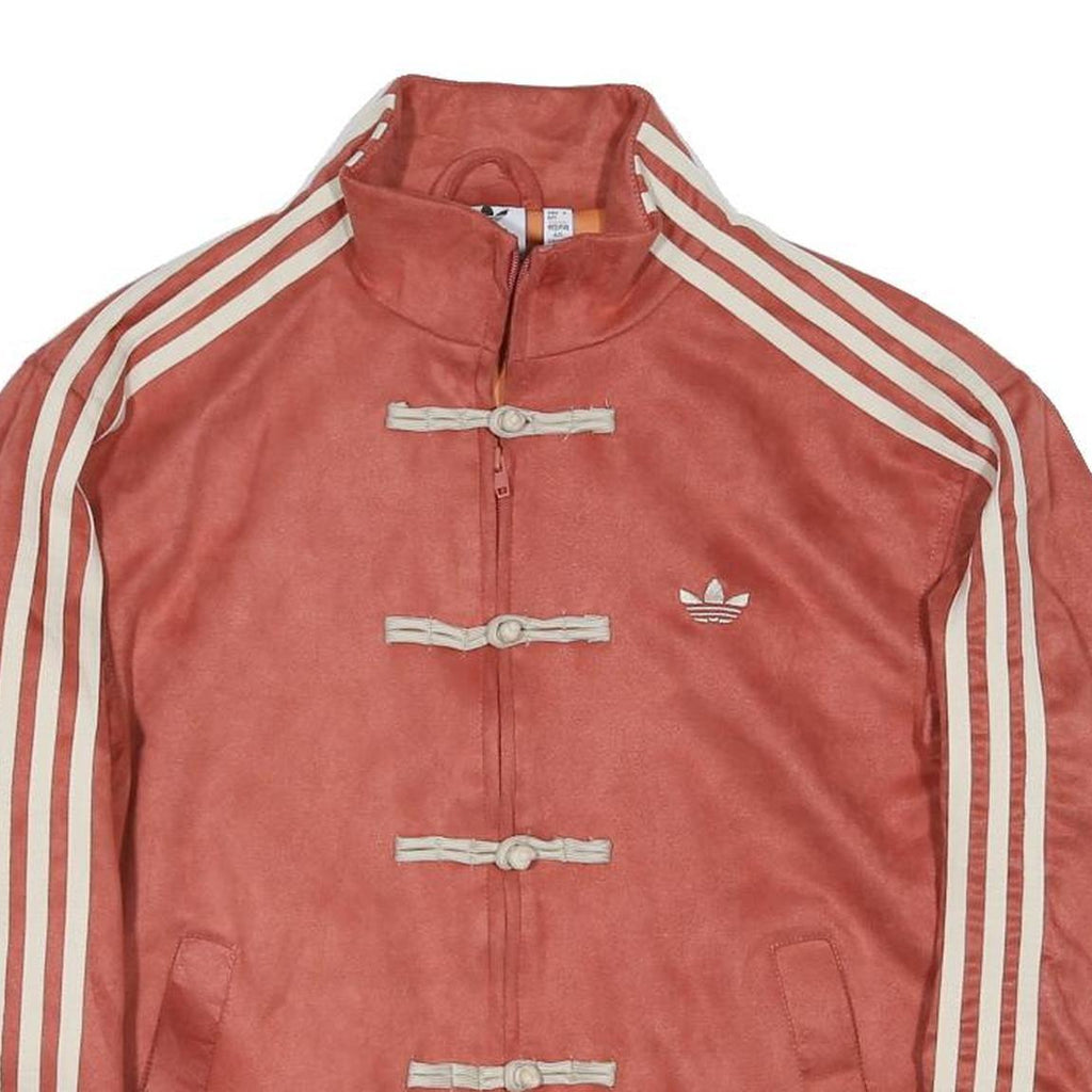 ADIDAS CTT Chinese New Year Womens Pink & Cream Track Jacket S Polyester Zip