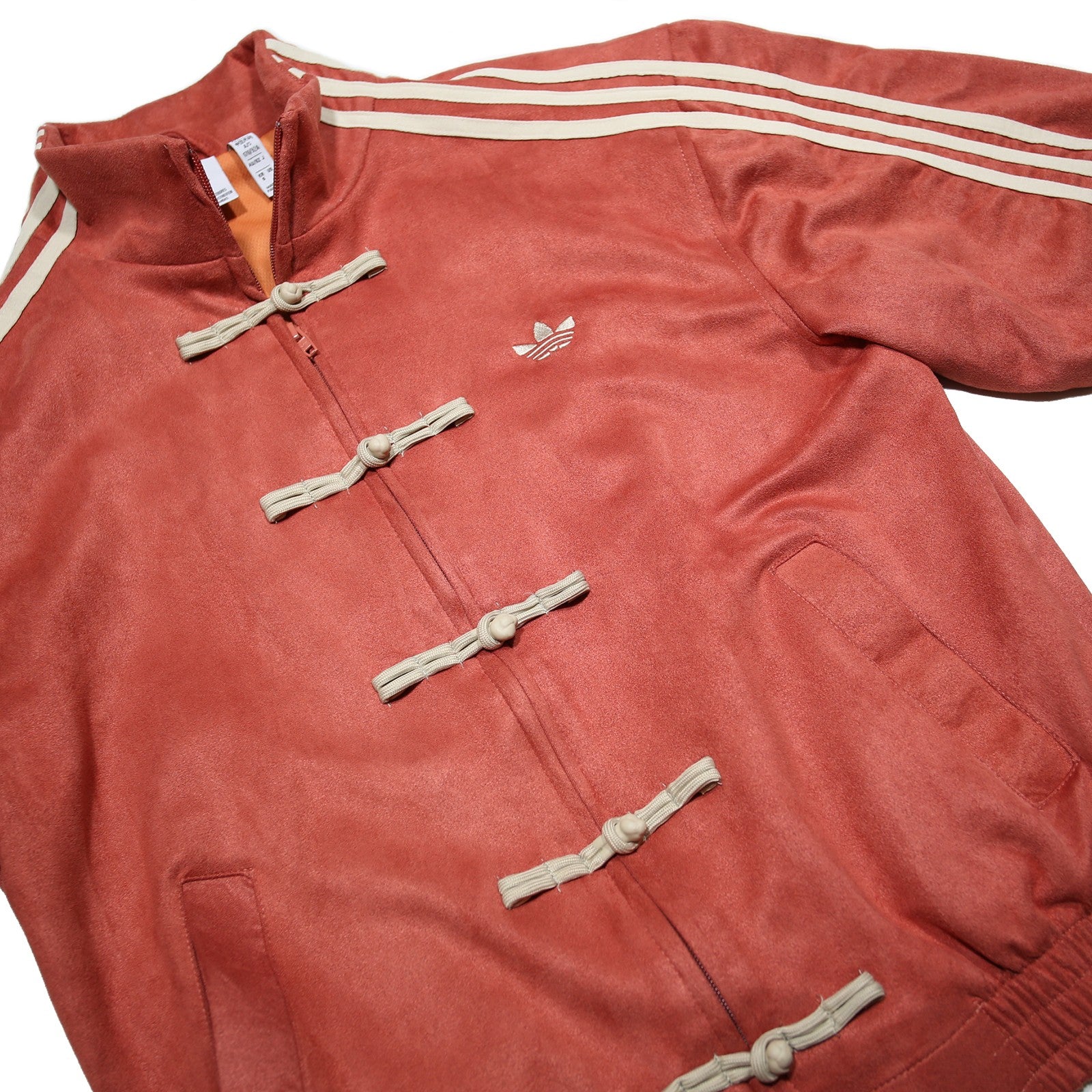 ADIDAS CTT Chinese New Year Womens Pink & Cream Track Jacket S Polyester Zip