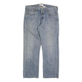 LEVI'S 501 Mens Jeans Blue Regular Straight Denim Medium W34 L28 Classic Fit