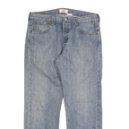 LEVI'S 501 Mens Jeans Blue Regular Straight Denim Medium W34 L28 Classic Fit